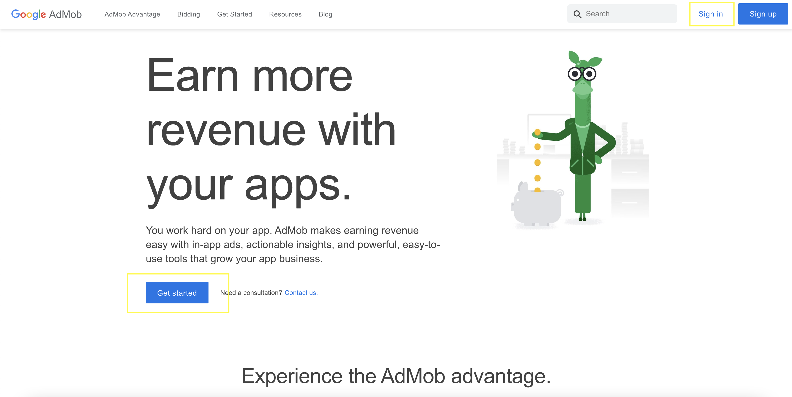 Admob 0